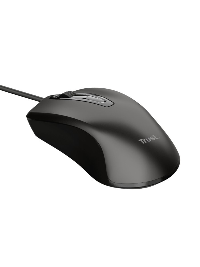 Raton trust basic optico 4 botones 1200 dpi usb 2.0 color negro Raton trust basic optico 4 botones 1200 dpi usb 2.0 color negro