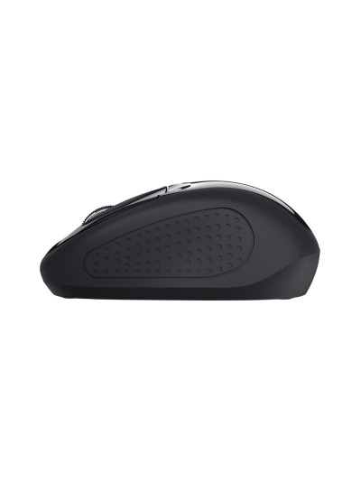 Raton trust basic optico inalambrico eco 4 botones 800/1600 dpi usb 2.0 color negro