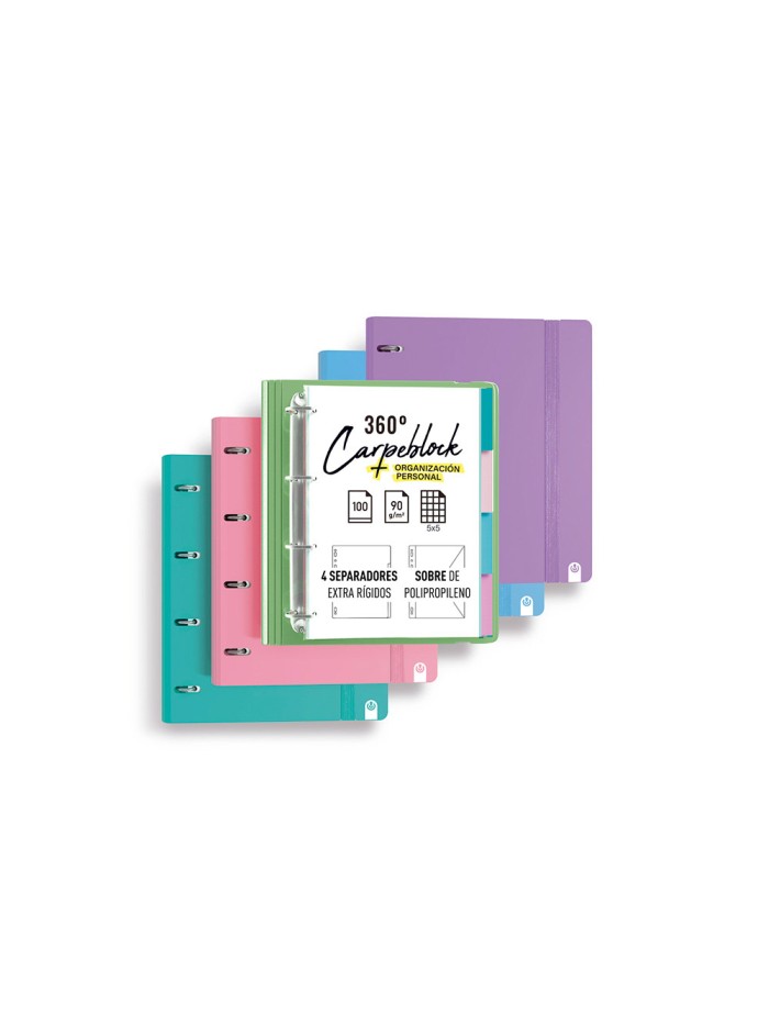 Carpeta 4 anillas de 35 mm carchivo din a4 polipropileno con recambio soft foam style Carpeta 4 anillas de 35 mm carchivo din a4 polipropileno con recambio soft foam style