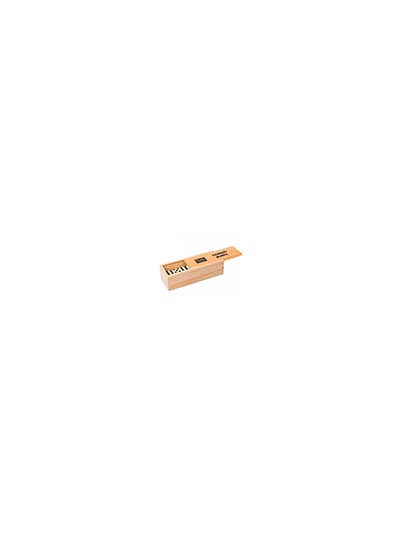 Domino falomir marfil en caja de madera