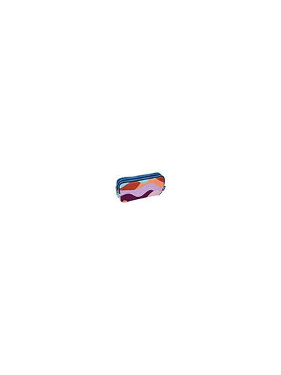 Bolso escolar portatodo milan the fun multicolor 3 cremalleras 220x80x100 mm