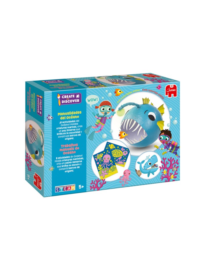 Juego jumbo educativo create & discover oceano Juego jumbo educativo create & discover oceano
