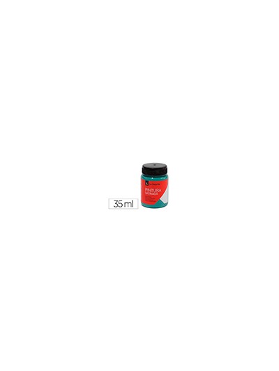 Pintura latex la pajarita satinada l-39 bote 35 ml verde jade