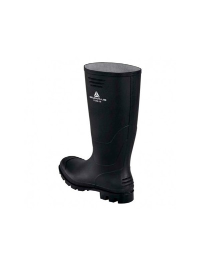 Botas deltaplus de seguridad stone pvc negro suela de tacos talla 38