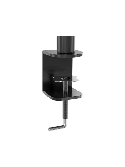 Soporte nox para monitor 13/'/27/' compatible con vesa 75/100 altura maxima 600 mm hasta 8 kg color negro