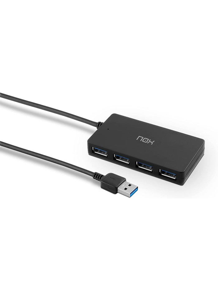 Hub nox 4 puertos usb 3.0 compatible con windows mac y linux Hub nox 4 puertos usb 3.0 compatible con windows mac y linux