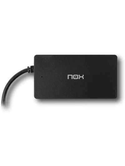 Hub nox 4 puertos usb 3.0 compatible con windows mac y linux