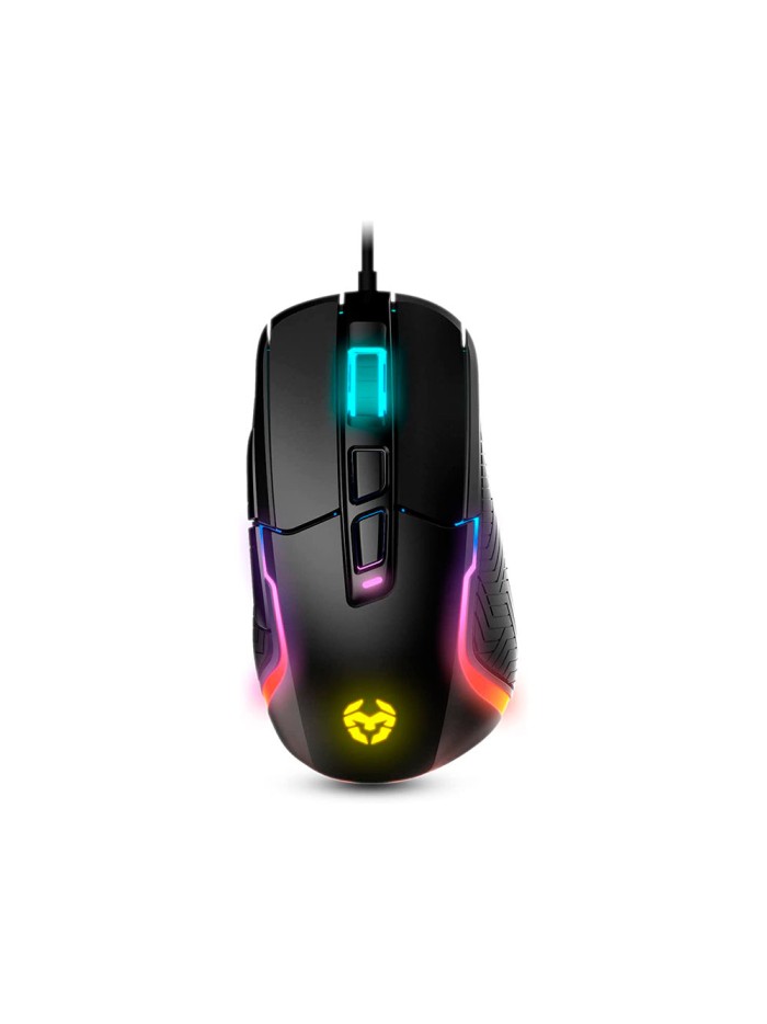 Raton krom kick gaming rgb optico 800-6200 dpi 7 botones iluminacion led rgb rainbow Raton krom kick gaming rgb optico 800-6200 dpi 7 botones iluminacion led rgb rainbow