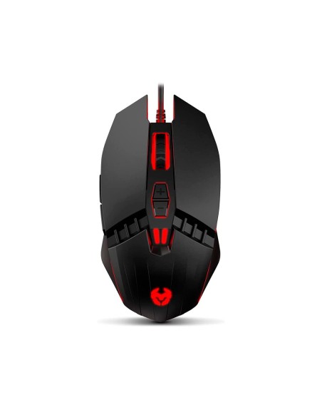 Raton krom kalax gaming optico 800-3200 dpi 7 botones colores led