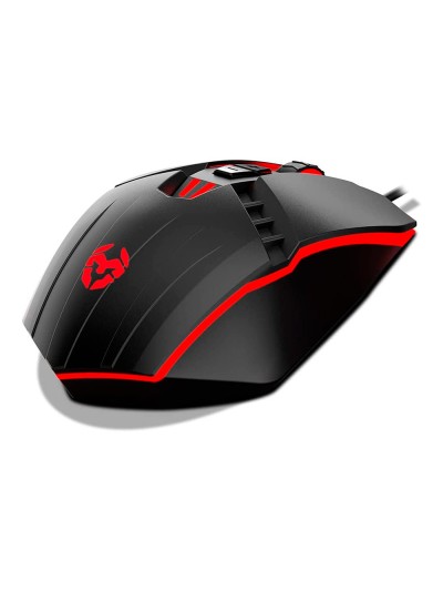 Raton krom kalax gaming optico 800-3200 dpi 7 botones colores led