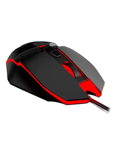 Raton krom kalax gaming optico 800-3200 dpi 7 botones colores led