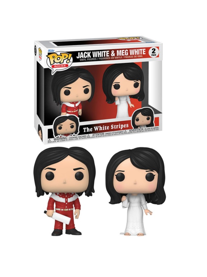 Funko pop estrellas del rock the white stripes pack 2 61428 Funko pop estrellas del rock the white stripes pack 2 61428