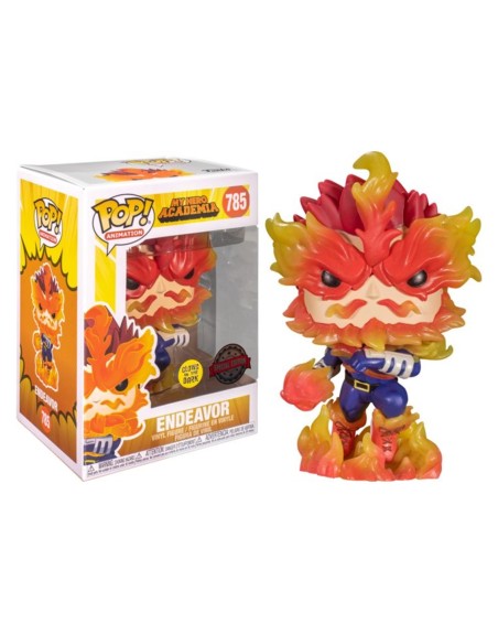 Funko pop my hero academia endeavor brillo en la oscuridad exclusivo 49672