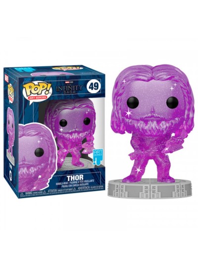 Funko pop marvel infinity saga thor gema del poder 57618