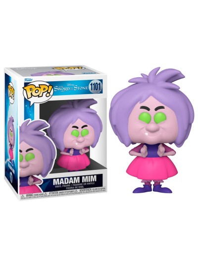 Funko pop disney the sword and the stone merlin el encantador madam mim 49154