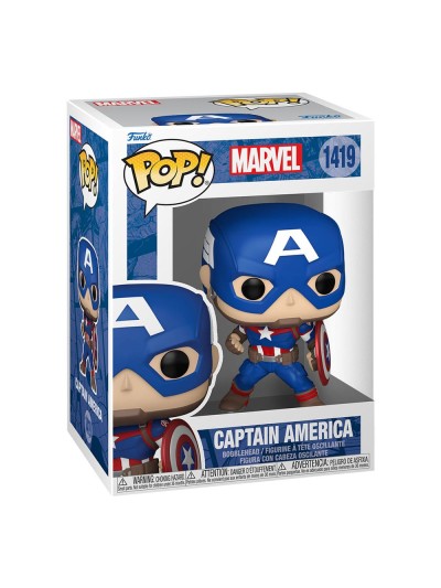 Funko pop marvel new classics capitán américa
