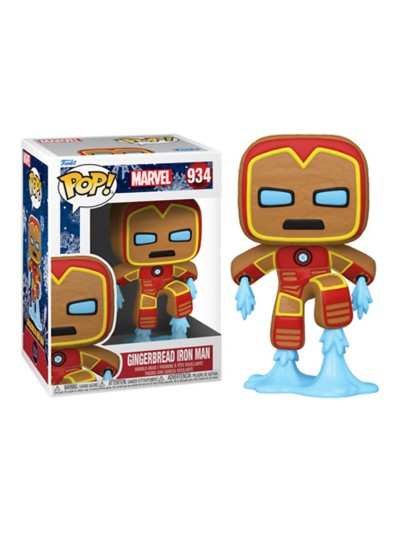 Funko pop marvel navidad galleta jengibre iron man 50658