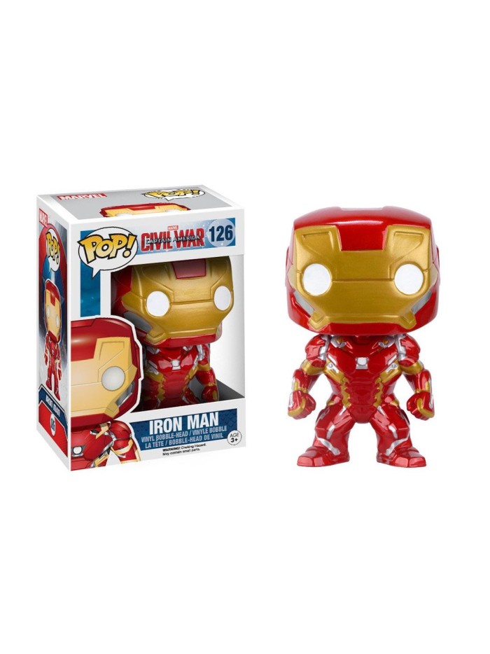 Funko pop marvel capitan america civil war iron man 7224 Funko pop marvel capitan america civil war iron man 7224