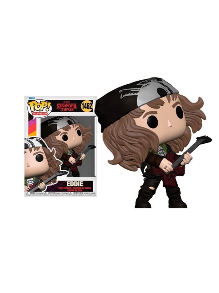Funko pop series tv stranger things 4 hunter eddie con guitarra 72138 Funko pop series tv stranger things 4 hunter eddie con guitarra 72138