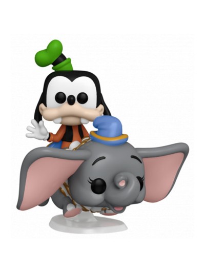Funko pop ride supdlx disney world 50th aniversario goofy volando con dumbo 50571