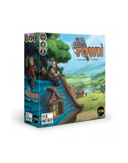 Juego de mesa little town construye tu pueblo