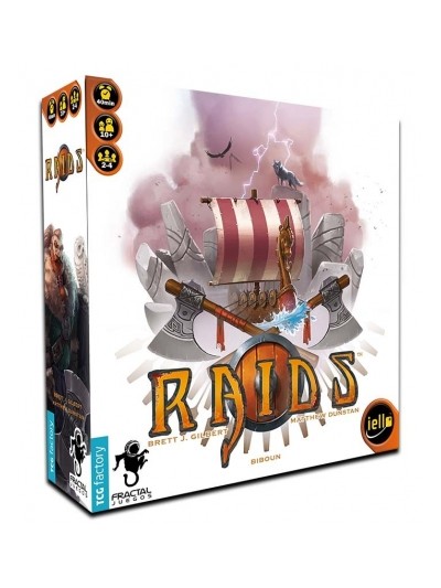 Juego de mesa raids vikingos pegi 10