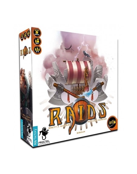 Juego de mesa raids vikingos pegi 10