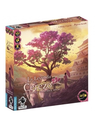 Juego de mesa la leyenda del cerezo que florece cada 10 añoz (cherry tree) en español
