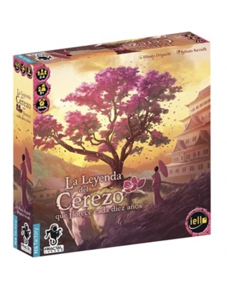 Juego de mesa la leyenda del cerezo que florece cada 10 añoz (cherry tree) en español