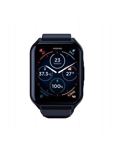 Reloj smartwatch motorola watch phantom 70 black 1.6 pulgadas - bluetooth
