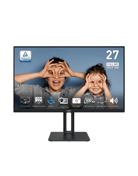 Monitor msi 27 pulgadas mp275p ips fhd100hz vga hdmi mm