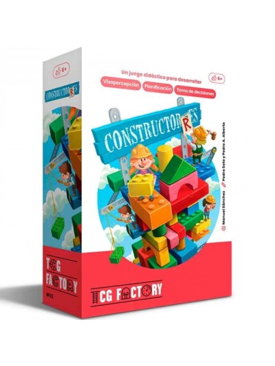 Juego de mesa didactico par aniños constructores pegi 6