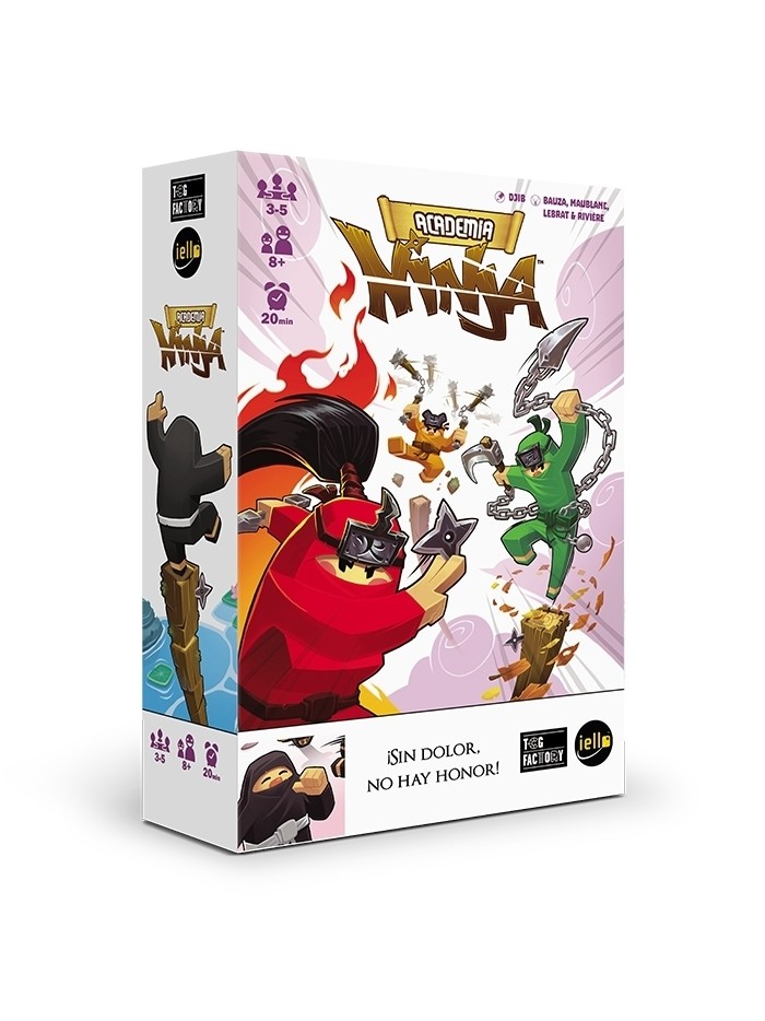 Juego de mesa de cartas academia ninja Juego de mesa de cartas academia ninja