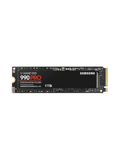 Disco duro interno solido ssd samsung mz - v9p1t0bw - 990 pro - 1tb - m.2 2280 - pcie 4.0