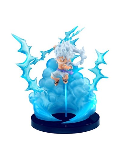 Figura banpresto one piece world collectable special monkey d. luffy gear 5 6cm