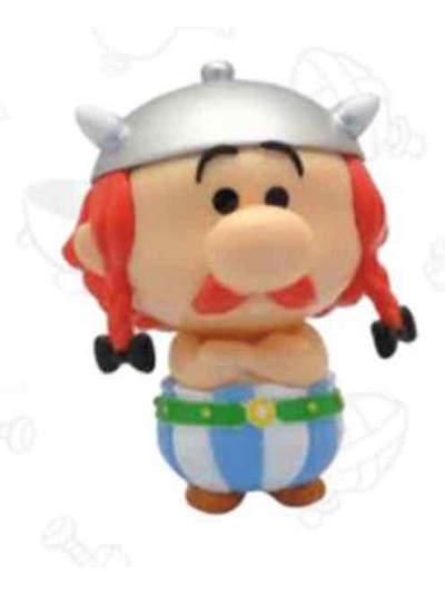 Figura plastoy asterix & obelix obelix chibi mini pvc