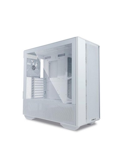 Caja ordenador gaming lian li lancool iii e - atx cristal templado blanco