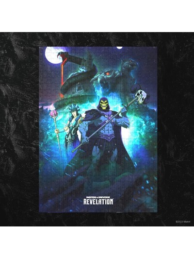 Puzzle amos del universo revelacion skeletor & evil lyn 1000 piezas