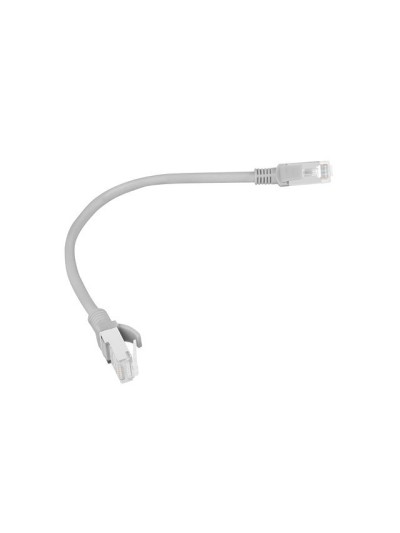 Latiguillo lanberg cat.6 utp 0.25m gris
