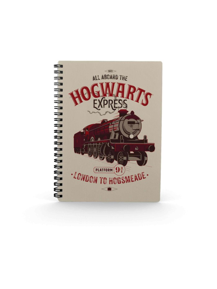Libreta efecto 3d sd toys harry potter all aboard hogwarts express Libreta efecto 3d sd toys harry potter all aboard hogwarts express
