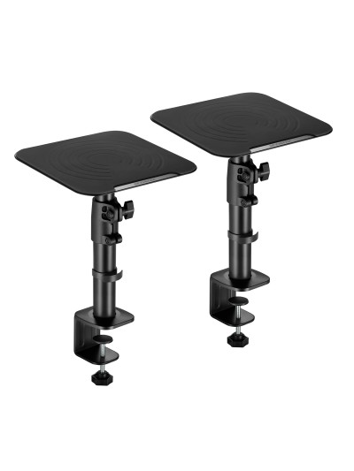 Soportes universales phoenix para altavoces de escritorio - ajustables en altura e inclinación