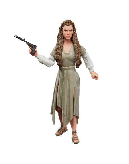 Figura hasbro princess leia ewok village return of the jedi black series