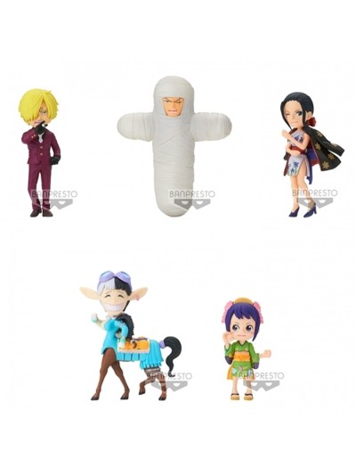 Figura banpresto one piece world collectable figure - wanokuni onigashima 5 - 4 - 7cm 12 unidades