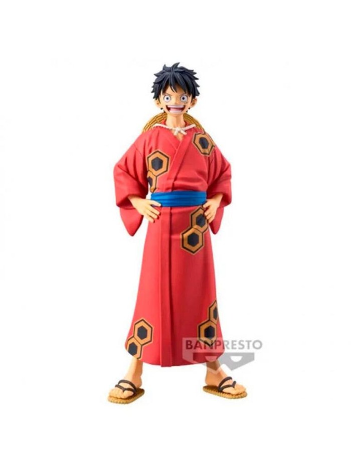 Figura banpresto one piece wanokuni killer dxf the grandline series monkey d. luffy 16cm Figura banpresto one piece wanokuni killer dxf the grandline series monkey d. luffy 16cm