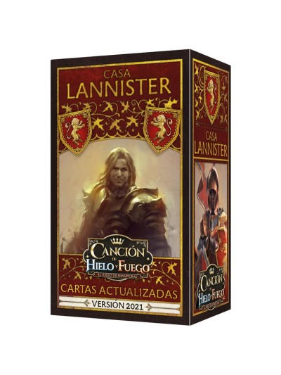 Juego de mesa cancion de hielo y fuego: pack de faccion lannister pegi 14