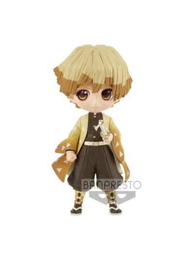 Figura banpresto q posket kimetsu no yaiba demon slayer zenitsu agatsuma ver. b
