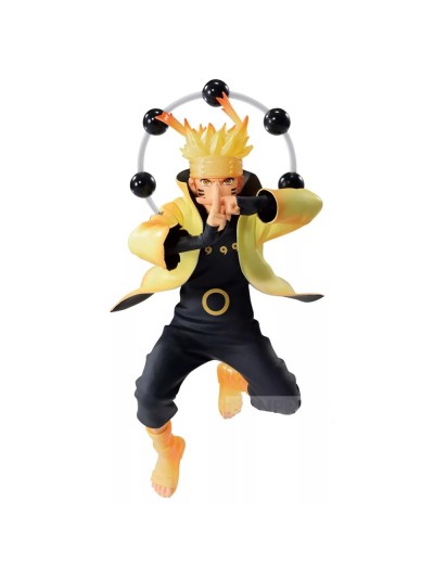 Figura banpresto naruto shippuden vibration stars naruto uzumaki v special 14cm