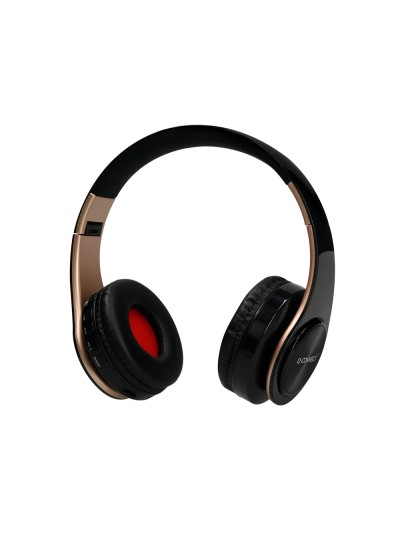 Auricular q-connect bluetooth diadema ajustable color negro