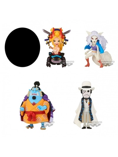 Figura banpresto one piece world collectable wanokuni onigashima 6 unidad aleatoria