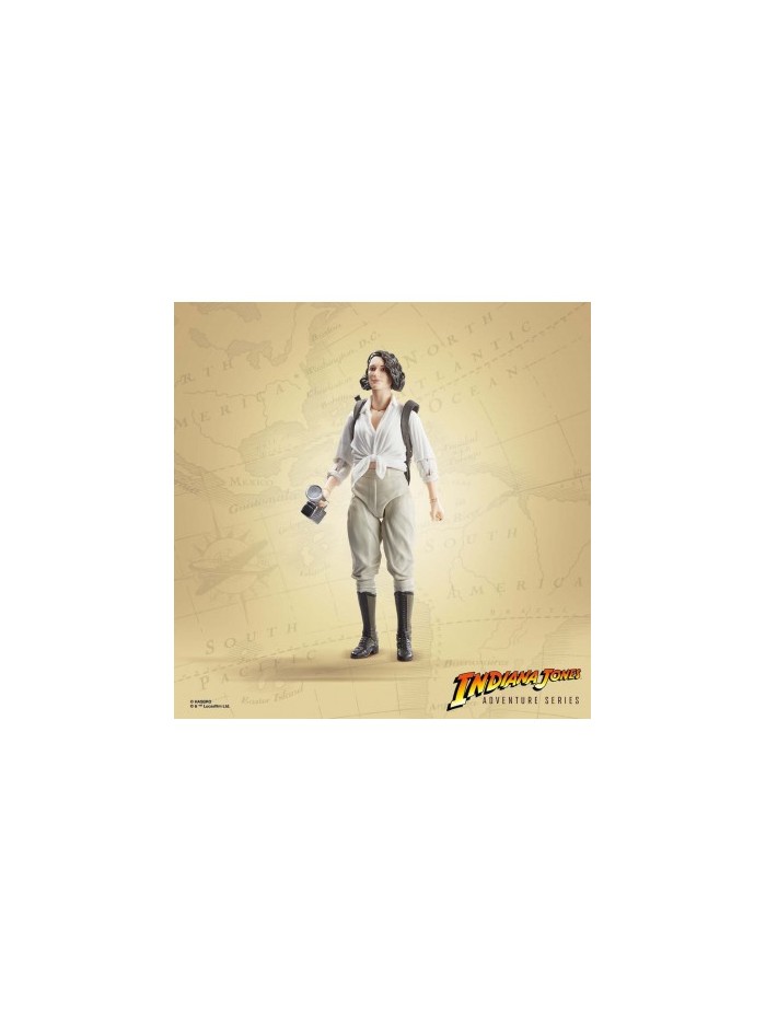 Figura hasbro indian jones adventure series - helena shaw dial del destino Figura hasbro indian jones adventure series - helena shaw dial del destino